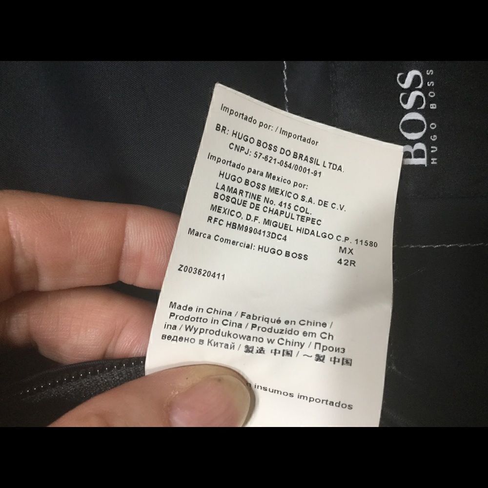HUGO BOSS Jacket with knitted collar - Picture 10 of 13